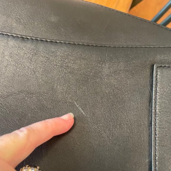 GORGEOUS Cole Haan ZERØGRAND Black Leather Satchel---Retail of $298! - Picture 14 of 16